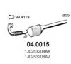 ASSO 04.0015 Catalytic Converter